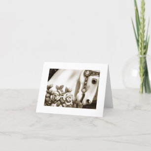 Carrousel 13 Note Card Kaart