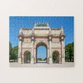 Carrousel Arch of Triumph in Parijs, Frankrijk Legpuzzel (Horizontaal)