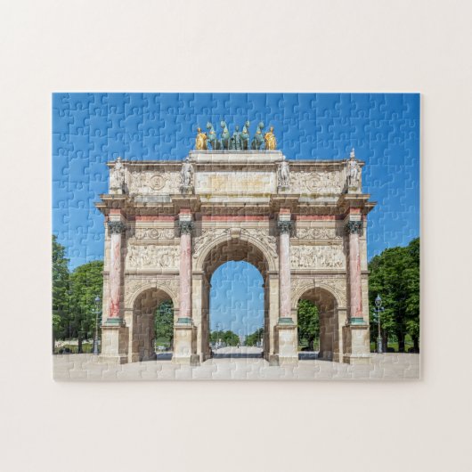 Carrousel Arch of Triumph in Parijs, Frankrijk Legpuzzel (Horizontaal)
