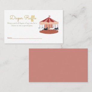 Carrousel Bébé Déchets Carte de fermeture à rabat