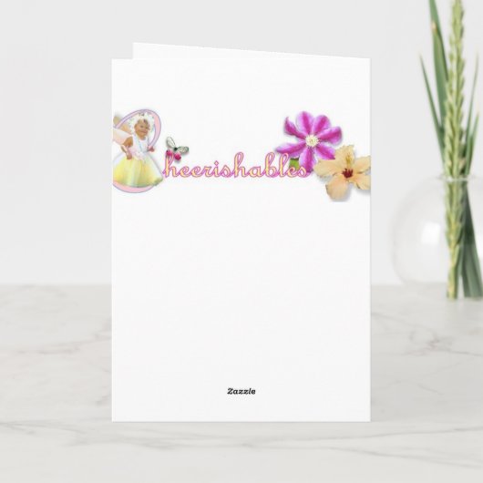 Carrousel - Carte d'anniversaire (Dos)