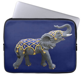 Carrousel Dierlijke Olifant Foto Laptop Sleeve