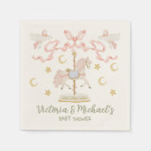 carrousel draaimolen servet (Voorkant)