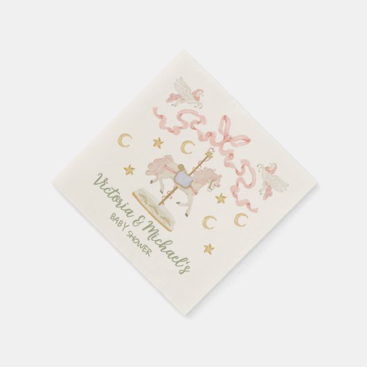 carrousel draaimolen servet (Hoek)