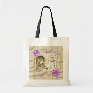 Carrousel Dreams Paarse Rozen & Music Budget Tas