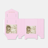 Carrousel Dreams Stijl Roze Favor Box Bedankdoosjes (Uitgevouwen)