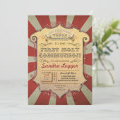 Carrousel Eerste Heilige Communie Kaart (Staand voorkant)