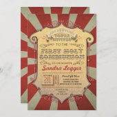 Carrousel Eerste Heilige Communie Kaart (Voorkant / Achterkant)