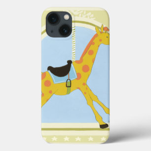 Carrousel Giraffe van June Erica Vess iPhone 13 Hoesje