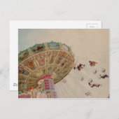  carrousel in Parijs Briefkaart (Voorkant / Achterkant)