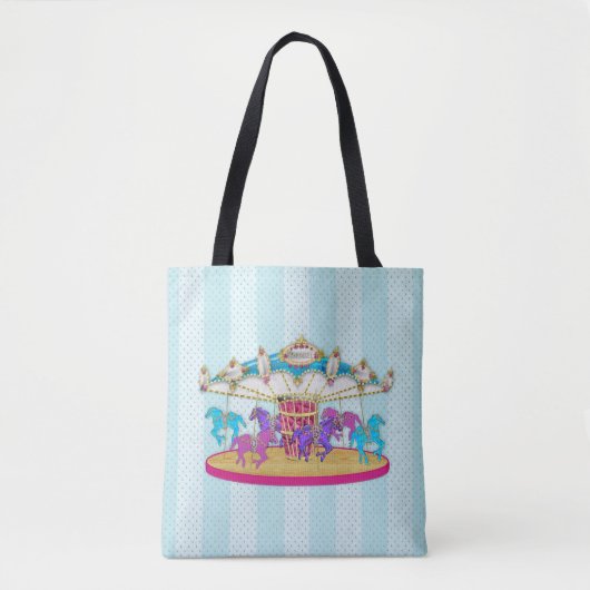 Carrousel - Merry-go-round Tas/Bag Draagtas (Voorkant)