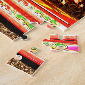 Carrousel op Brighton Beach Legpuzzel (Zijkant)