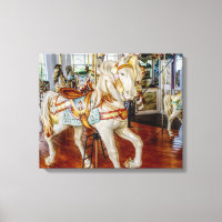 carrousel Paard — Canvas Art grote print