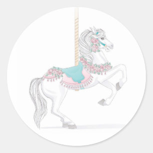  Carrousel Paard Sticker