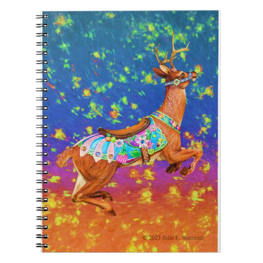 Carrousel Stag Notitieboek (Voorkant)