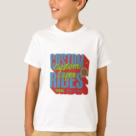 Carrousel, T-shirt Custom Lives (Devant)