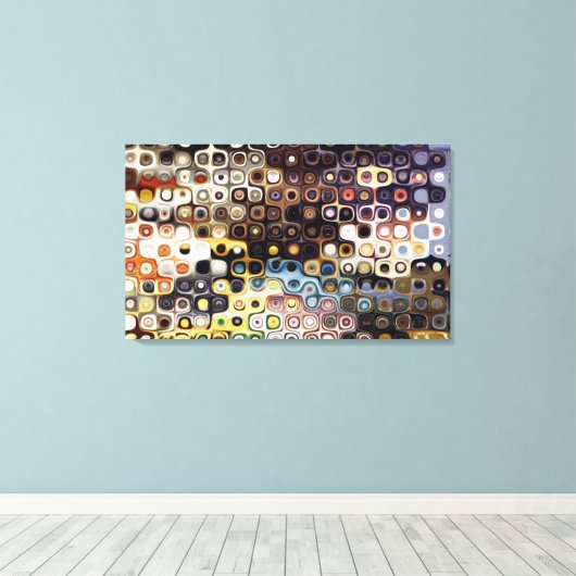 Carrousel van Simon Canvas Afdruk (Insitu (Houten vloer))