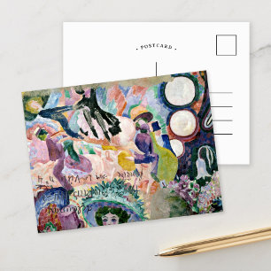Carrousel van varkens Robert Delaunay Briefkaart