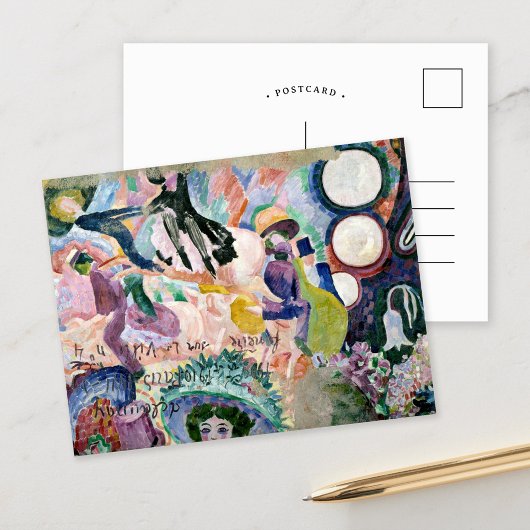 Carrousel van varkens | Robert Delaunay Briefkaart