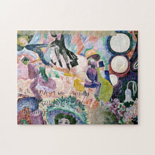 Carrousel van varkens | Robert Delaunay Legpuzzel (Horizontaal)