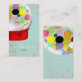 Carrouselgumbalmachine Visitekaartje (Voorkant / Achterkant)