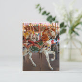 Carrouselpaard,2 Briefkaart (Staand voorkant)