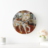 Carrouselpaard — Ronde wandklok Grote Klok (Huis)