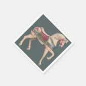 Carrouselpaard van Henry Murphy   Servet (Hoek)