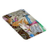 Carrouselpaarden Magneet (Rechterzijde)