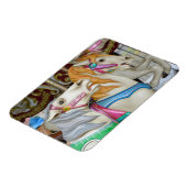 Carrouselpaarden Magneet (Linkerzijde)