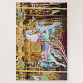 carrouselpaarden puzzel legpuzzel (Verticaal)