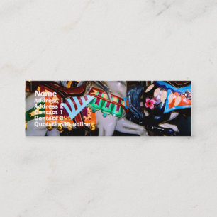 Carrouselprofielkaart Mini Visitekaartje