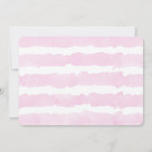 Carrouselroze gouden blauwgroen fotoverjaardagsuit kaart (Achterkant)