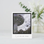 Carrouselzwendel in Parijs Briefkaart (Staand voorkant)