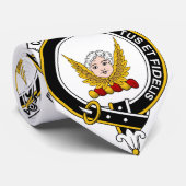 Carruthers Clan Badge Stropdas (Opgerold)