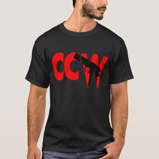 Carry - Conceal - Pas het aan T-shirt (Voorkant)