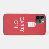 CARRY ON - Luggage - Funny Red Case-Mate iPhone Case (Achterkant (horizontaal))