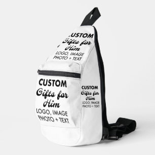 Carryall Schouder Sling Bag Custom Gifts voor Hem