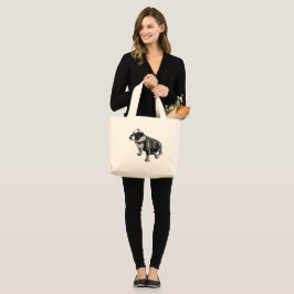 Carrying Stillness Grote Tote Bag