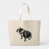 Carrying Stillness Grote Tote Bag (Achterkant)