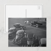 Cars Downtown, 1942 Briefkaart (Voorkant / Achterkant)