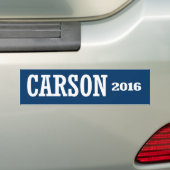 CARSON 2016 BUMPERSTICKER (Op auto)