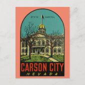 Carson City, Nevada Carte postale (Devant)