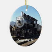 Carson City, Nevada Steam Train Ornament (Rechts)