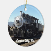 Carson City, Nevada Steam Train Ornament (Links)