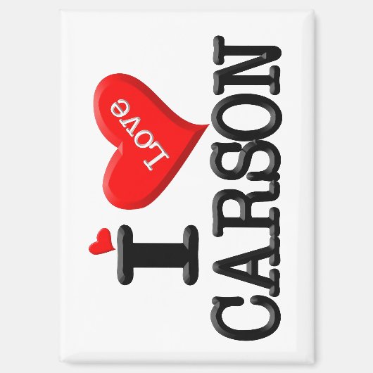 CARSON MAGNEET (Voorkant)