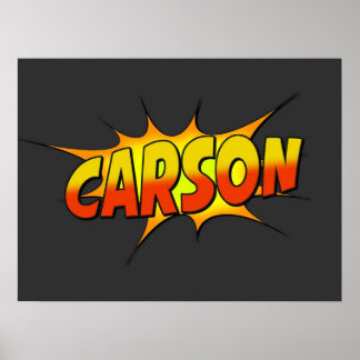 Carson Poster