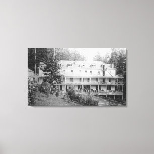 Carson, WA Shipherd's Springs Hotel Uitzicht 2 Canvas Afdruk