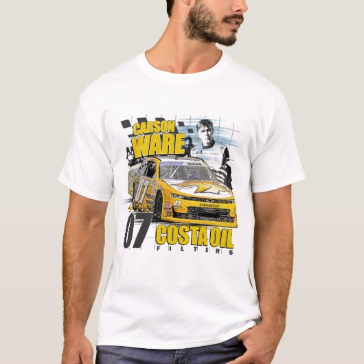 Carson Ware 07 Costa Oil Basic  T-shirt (Voorkant)