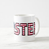 Carsten Name Vorname USA styled Tasse Kaffeetasse Koffiemok (Voorkant rechts)